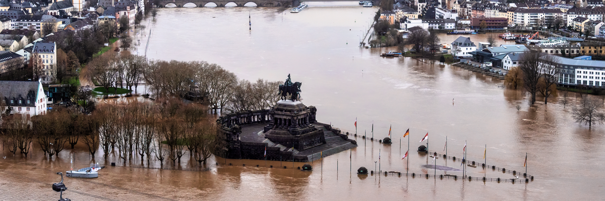 Flood in europe