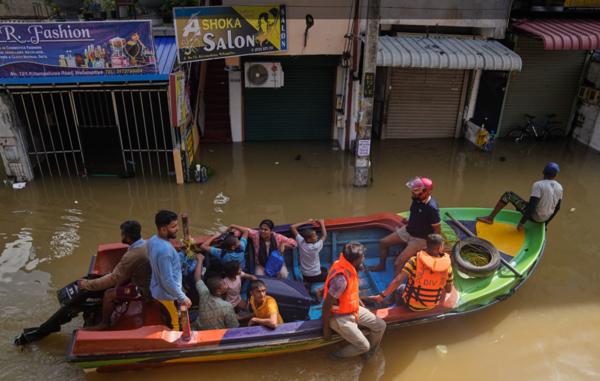 Cyclone Ditwah in Sri Lanka. UNDP 2025. Eranga Jayawardena/AP Photo.