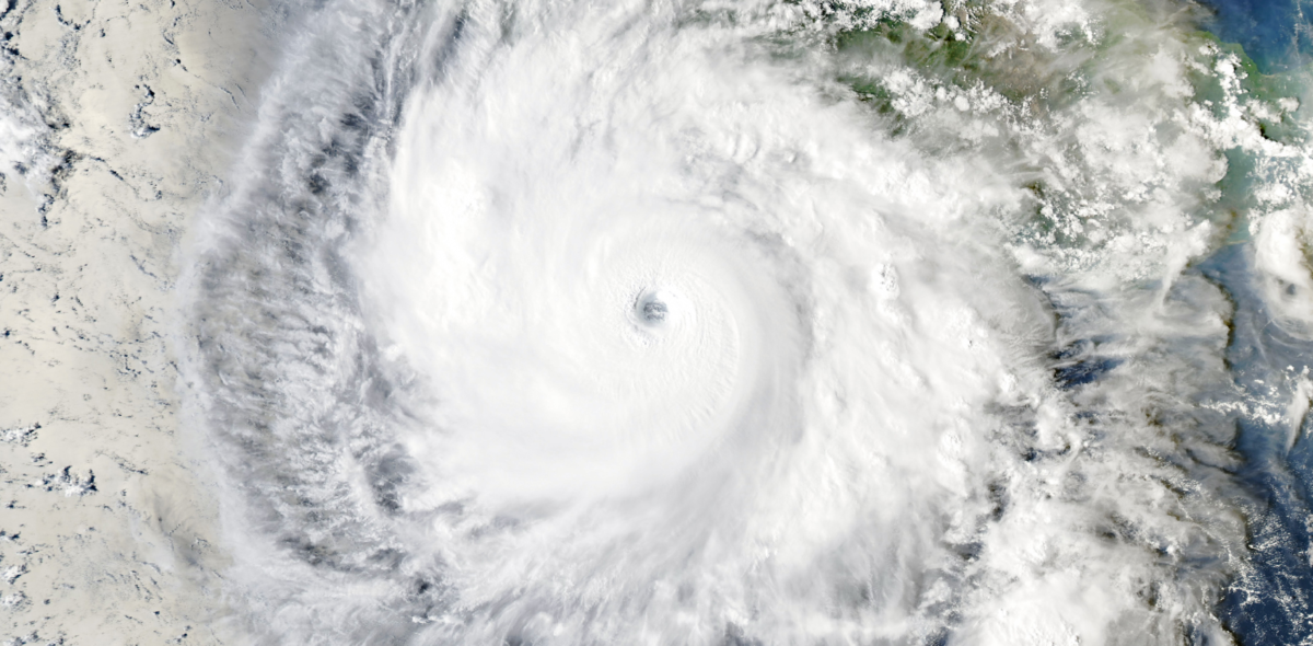 Hurricane Polo off the coast of Mexico on September 23 2026. Image: MODIS - Nasa Earth Observatory